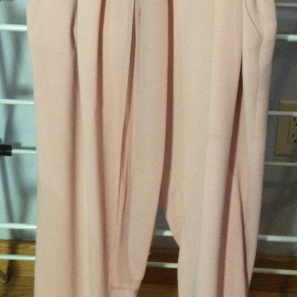 Clarte Pink Chiffon Pants - Picture 4 of 10